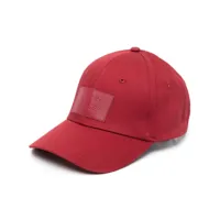 tommy hilfiger casquette à logo appliqué - rouge