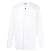 gucci chemise à boutons contrastants - blanc