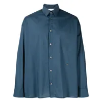 etudes chemise à boutonnière - bleu