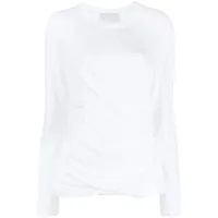 3.1 phillip lim t-shirt à design cache-cœur - blanc