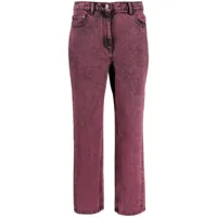 3.1 phillip lim jean ample à effet délavé - violet