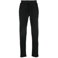 paul & shark pantalon de jogging à patch logo - noir