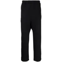 white mountaineering pantalon de jogging à poches multiples - noir