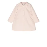 bonpoint manteau temaggie à simple boutonnage - rose