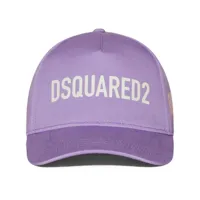 dsquared2 casquette à logo imprimé - violet