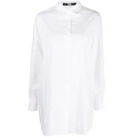 karl lagerfeld chemise en coton biologique - blanc