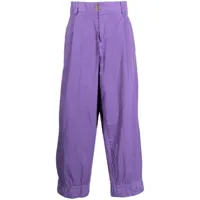 kolor pantalon à coupe sarouel - violet