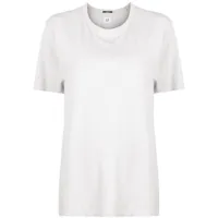 c.p. company t-shirt en coton à logo imprimé - gris