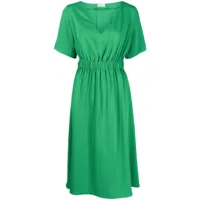 p.a.r.o.s.h. robe panty à coupe évasée - vert