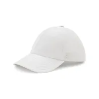 courrèges casquette à patch logo - blanc