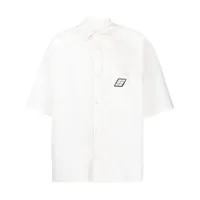 ambush chemise à patch logo - blanc