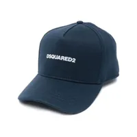 dsquared2 casquette à logo brodé - bleu