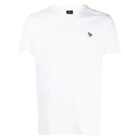 ps paul smith t-shirt en coton à design uni - blanc