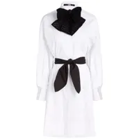karl lagerfeld robe-chemise huns pick - blanc