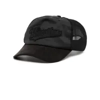 valentino garavani casquette à patch logo - noir