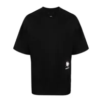 oamc t-shirt buzza à imprimé photographique - noir
