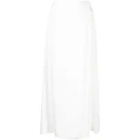 jnby jupe évasée à taille haute - blanc
