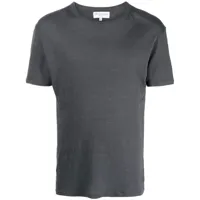officine generale t-shirt en lin à manches courtes - gris