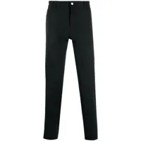 courrèges pantalon de costume à coupe droite - noir