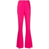 genny pantalon à coupe évasée - rose