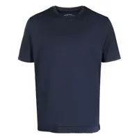 fedeli t-shirt en coton à col rond - bleu