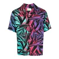 aries chemise à imprimé géométrique - violet