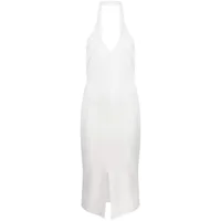 chiara boni la petite robe robe à dos-nu - blanc