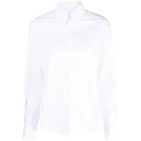filippa k chemise en popeline à poche poitrine - blanc