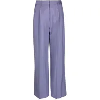 ba&sh pantalon healy à coupe ample - violet