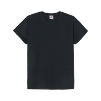 re/done t-shirt à col rond - noir