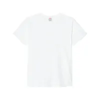 re/done t-shirt à col rond - blanc