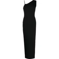 rachel gilbert robe longue silica à épaules dénudées - noir