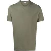 zanone t-shirt en coton - vert