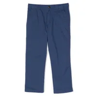 ralph lauren kids pantalon chino à taille élastiquée - bleu