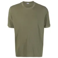 zanone t-shirt en coton - vert