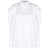 issey miyake chemise à boutonnière - blanc