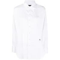 rag & bone chemise à boutonnière - blanc