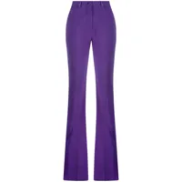 philipp plein pantalon de tailleur cady - violet