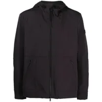peuterey veste zippée à lien de resserrage - noir