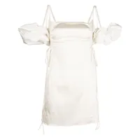 jacquemus robe la mini robe chouchou - blanc