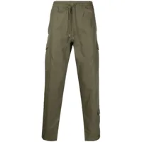 maharishi pantalon fuselé à poches cargo - vert