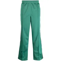 needles pantalon de jogging à rayures latérales - vert
