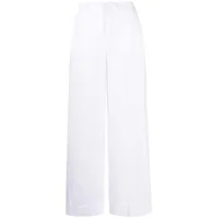 malo pantalon stretch à taille haute - blanc