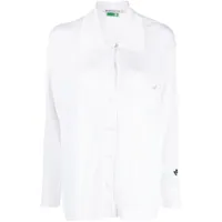 bernadette chemise donna en maille - blanc