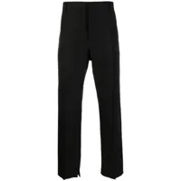loewe pantalon de costume à plis marqués - noir