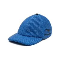 marni casquette texturée - bleu