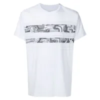 osklen t-shirt copacabana à imprimé graphique - blanc