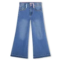 billieblush jean ample à design patchwork - bleu