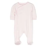 givenchy kids pyjama à motif tartan - rose