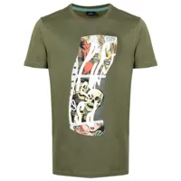 ps paul smith t-shirt en coton à imprimé graphique - vert